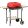 GardenLine kerekes kerti grill - piros - 96 x 45 x 75 cm